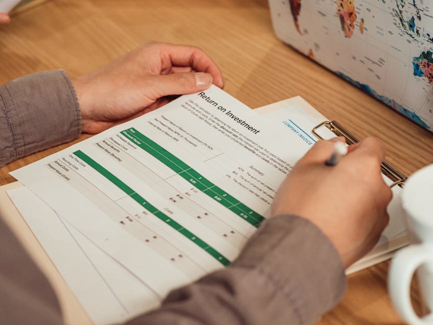 Reviewing a financial report when weighing debt relief options in Canada
