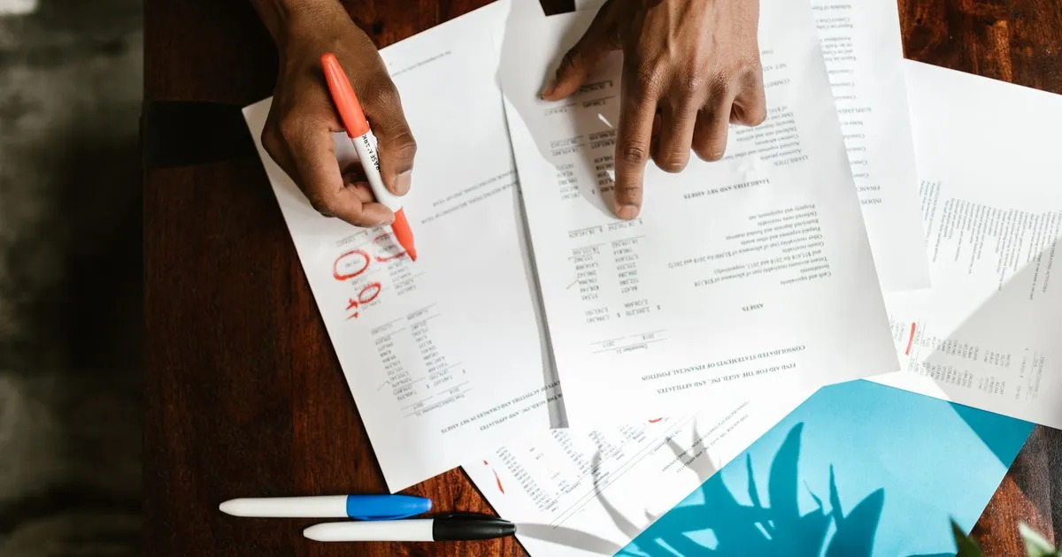 Reviewing a credit report line by line to dispute bad credit errors