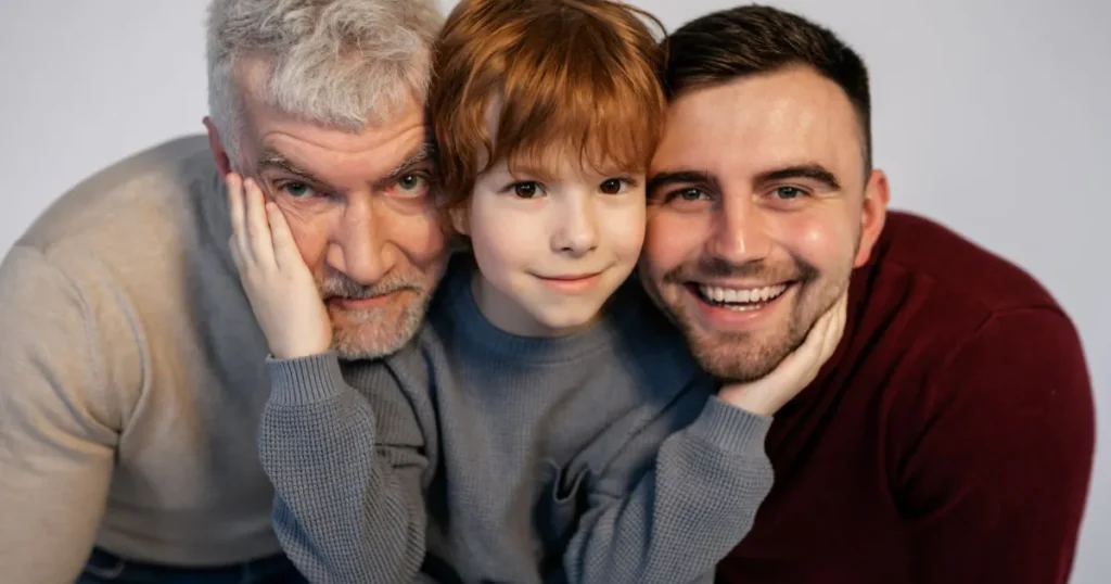 Average credit score by age: three generations side by side