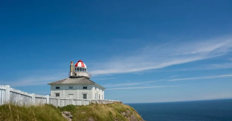 Debt consolidation Newfoundland: the Cape Spear lighthouse above the Atlantic