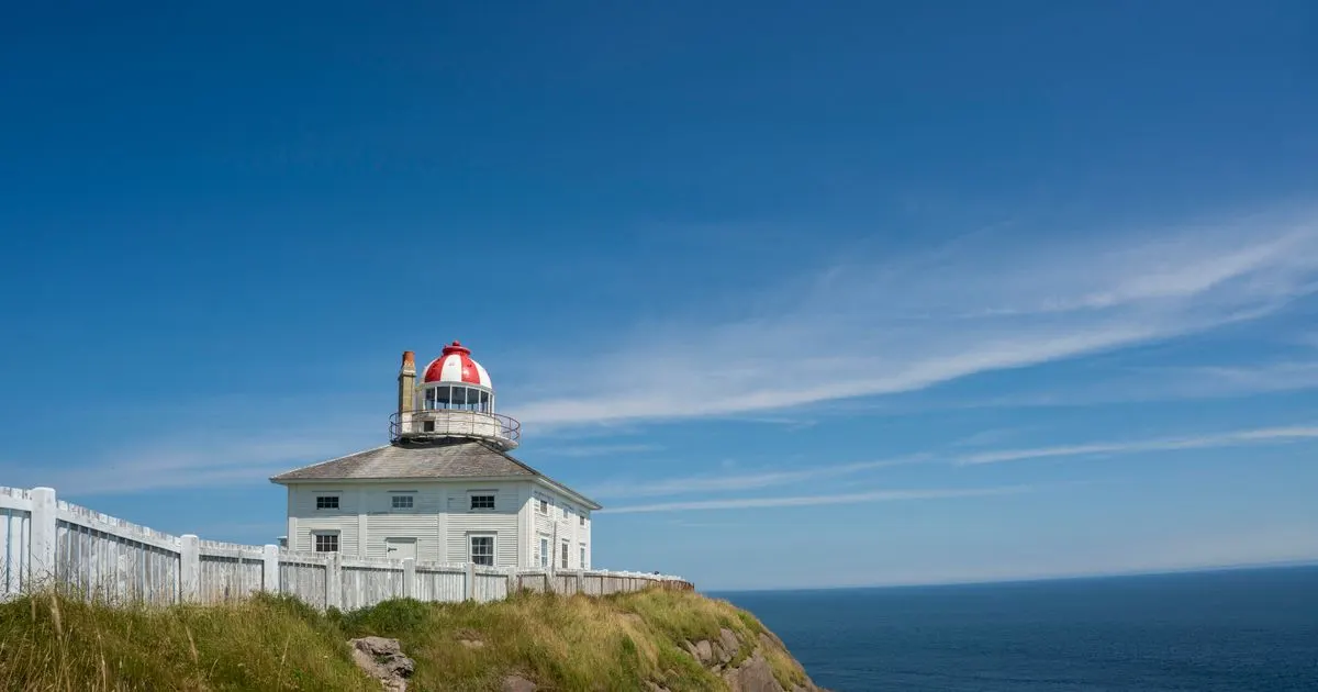 Debt consolidation Newfoundland: the Cape Spear lighthouse above the Atlantic