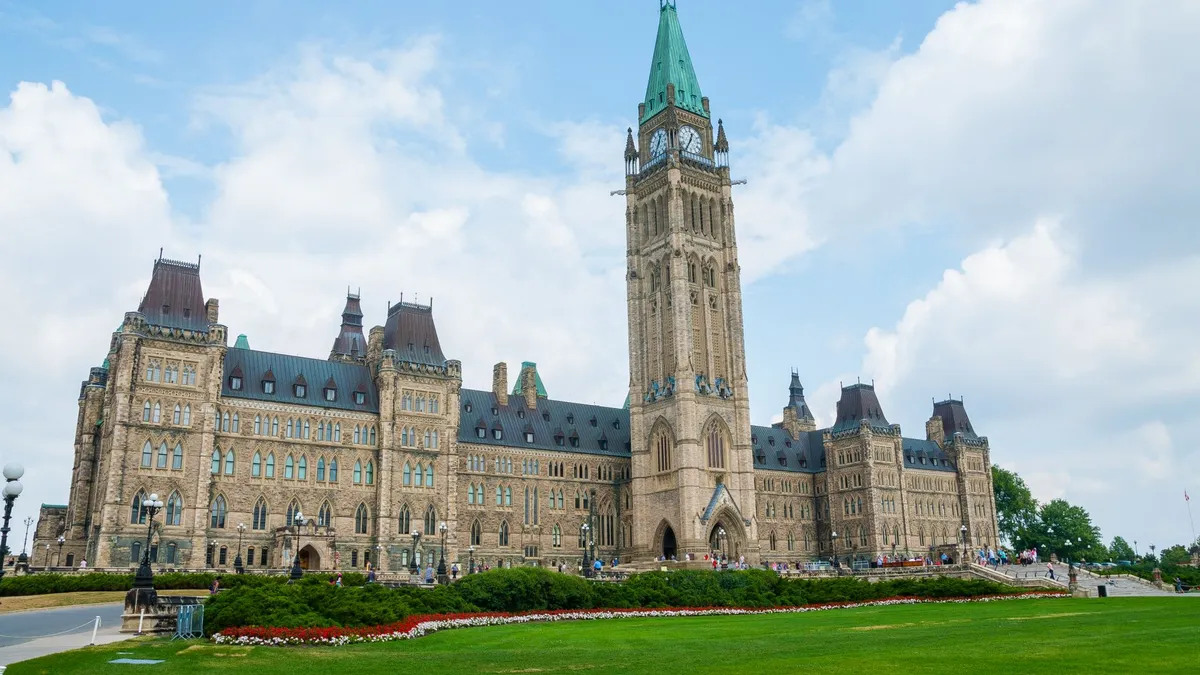 Parliament Hill in Ottawa, where the tax and insolvency laws that govern CRA debt forgiveness are made
