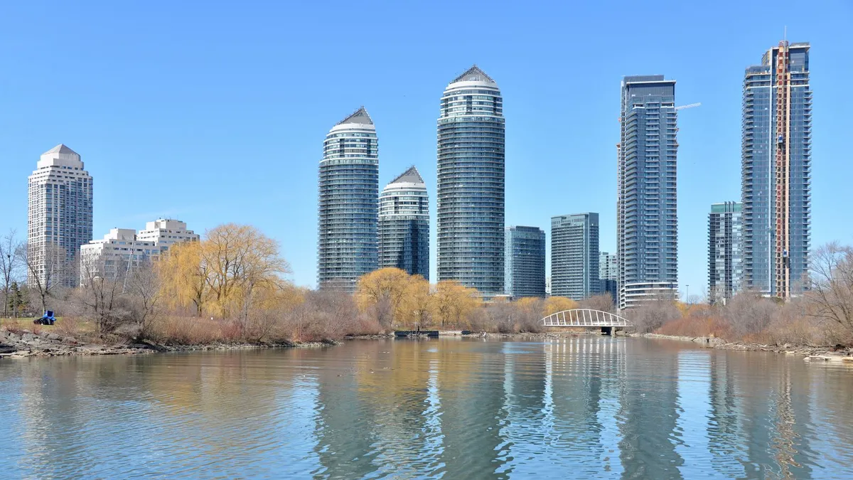 Toronto skyline at Humber Bay, home to the strictest credit repair rules in Canada under Ontario's Consumer Protection Act